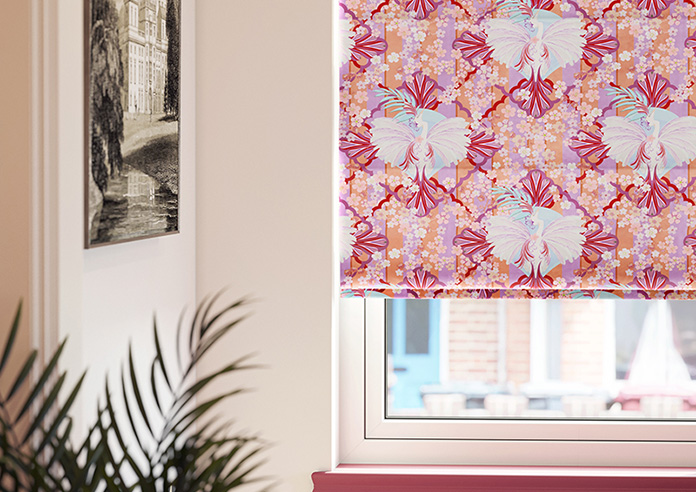 Faded Glamour, Fairground Stripe - Roman Blind - Image 5